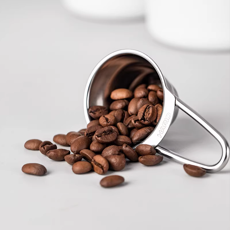 Muỗng đong bột cà phê HARIO Nhật Bản, thép không gỉ màu đồng vàng hồng dòng V60, di động tiện dụng, dùng cho gia đình, One Example Coffee