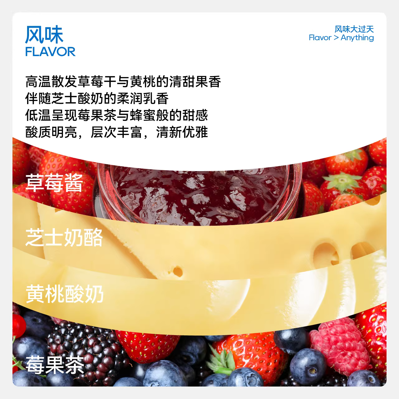 Một ví dụ: Trà sữa dâu tây Gesha, cà phê đặc sản hạt cà phê Mirasu Estate, Costa Rica, được pha khô với mật ong.