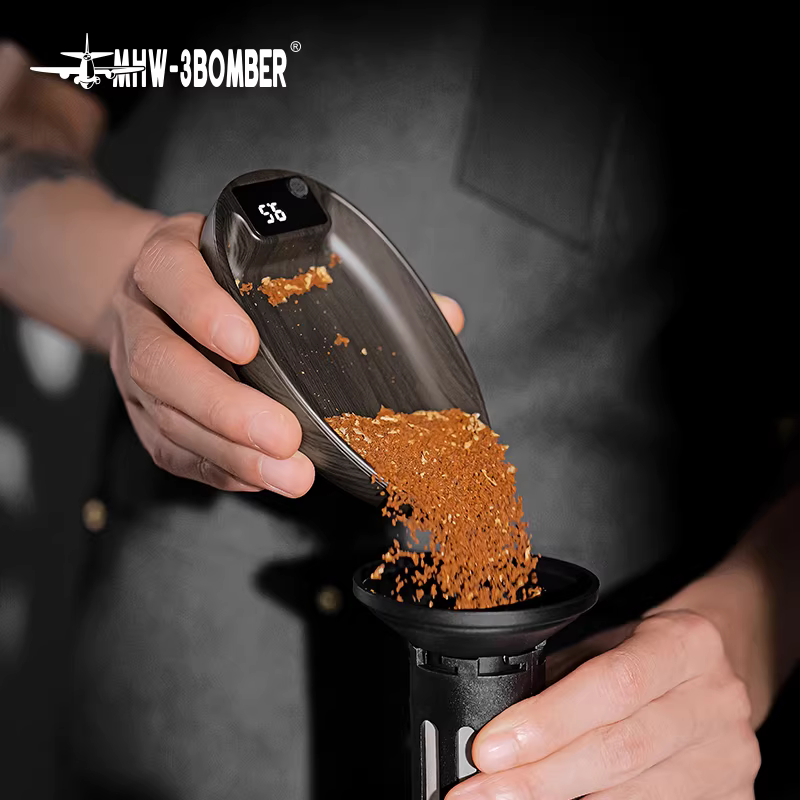 Cân điện tử pha cà phê MHW Bomber MVE, khay cân hạt cà phê, khay pha cà phê thủ công, khay rang hạt cà phê, bình xịt