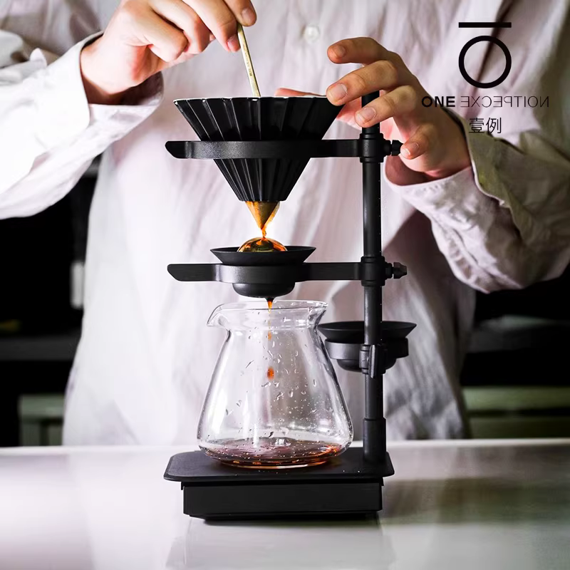 Bộ cà phê espresso dạng đổ nước hình viên bi khúc côn cầu trên băng Authentic Nucleus Paragon, vô địch về khả năng giữ mùi hương, tiêu chuẩn Sasa.