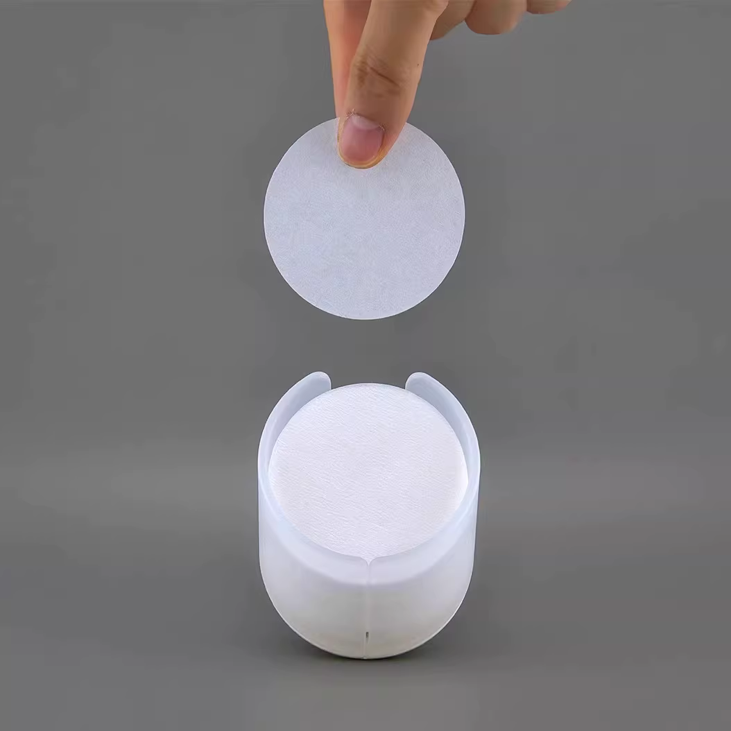 Hộp giấy lọc tròn nhỏ MADBALL dành cho tay cầm máy pha cà phê espresso, hộp đựng bột cà phê moka, giấy lọc chống bụi