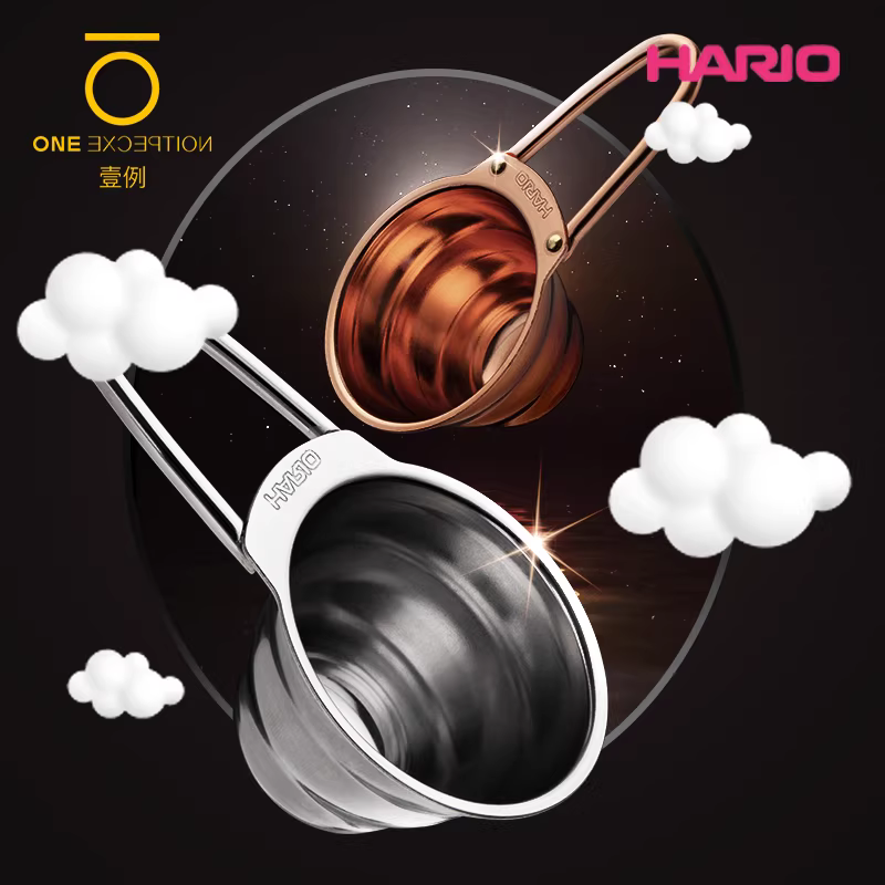 Muỗng đong bột cà phê HARIO Nhật Bản, thép không gỉ màu đồng vàng hồng dòng V60, di động tiện dụng, dùng cho gia đình, One Example Coffee