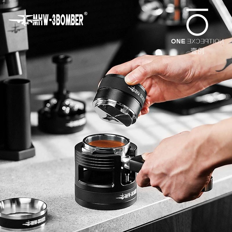 Máy ép cà phê Espresso dòng Y, bộ phân phối bột điều chỉnh không cấp độ Bomber MHW, kích thước 58mm