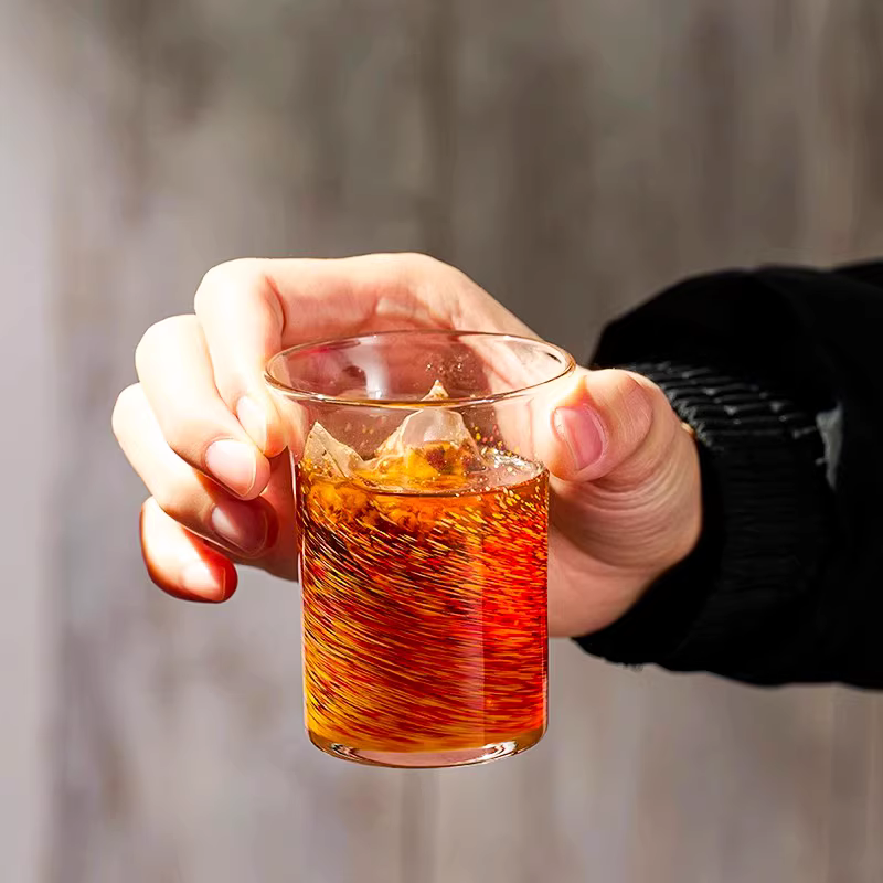 Bộ cốc cà phê thủy tinh phun cát thương hiệu chung Brewista&YearnTour, cốc nếm thử thẳng miệng