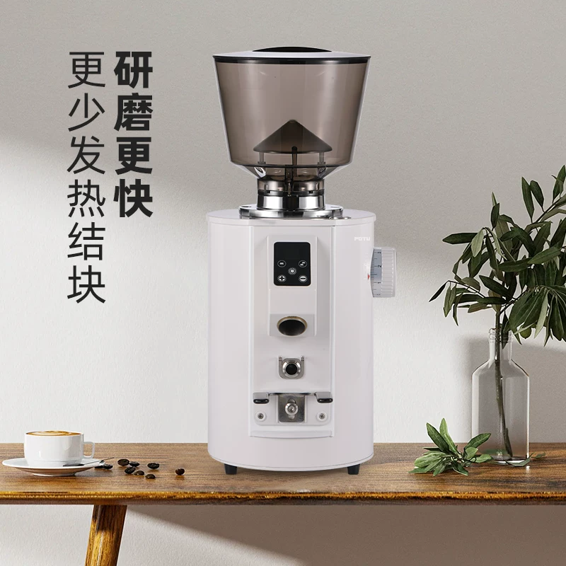 Máy xay cà phê espresso công nghiệp Breakthrough potu, xay hạt cà phê, điện, cối xay phẳng 64mm, xả trực tiếp, model Q18