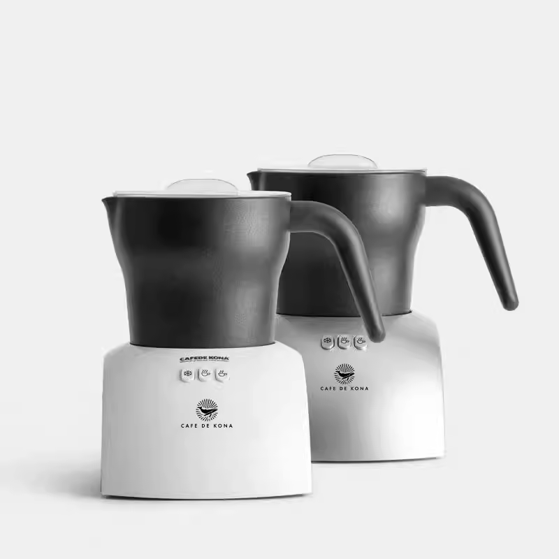 CAFEDE KONA máy tạo bọt sữa điện máy tạo bọt sữa gia đình hoàn toàn tự động tạo bọt nóng lạnh máy pha cà phê thương mại latte art
