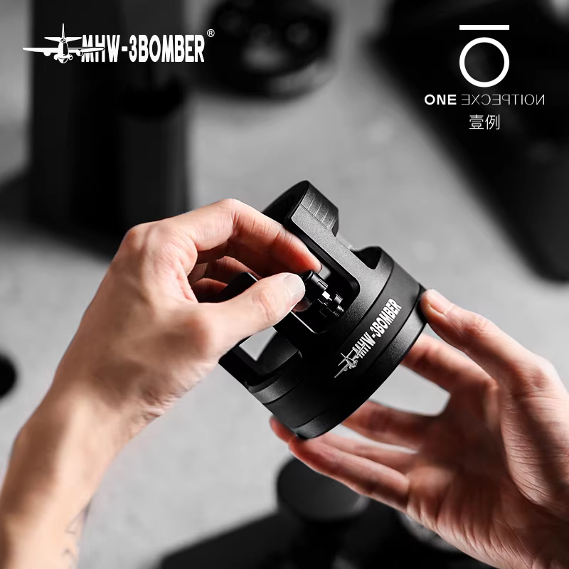 Máy pha cà phê dòng Bomber MHW, tay cầm tự động, bộ phận cấp bột không cần dùng tay, thảm ép bột, Spice Mom 58mm, chuyên dụng cho cà phê khó tan