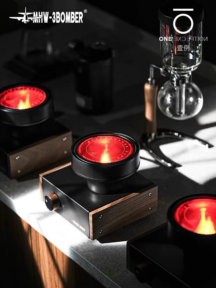 Lò nướng sóng ánh sáng kiểu bình hút MHW, máy pha cà phê kiểu bình hút ngọn lửa sao, lò nướng ánh sáng quang điện hồng ngoại, đèn halogen sưởi ấm