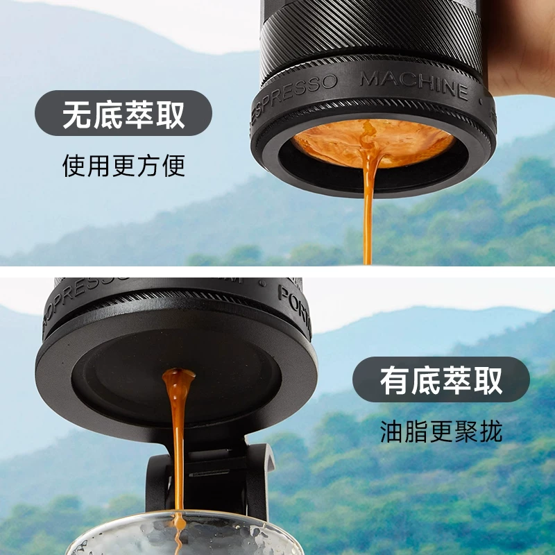 Máy pha cà phê cầm tay Hero Italian Professional Edition, máy pha cà phê Ý tại nhà, máy pha cà phê Espresso