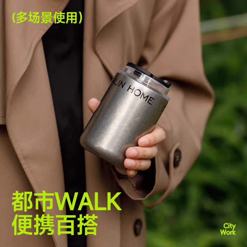 Cốc cà phê phủ gốm Chunlin cốc nước mẫu mới 2025 cốc cao cấp dành cho nam giới cốc giữ nhiệt cốc mang đi phong cách dành cho nữ