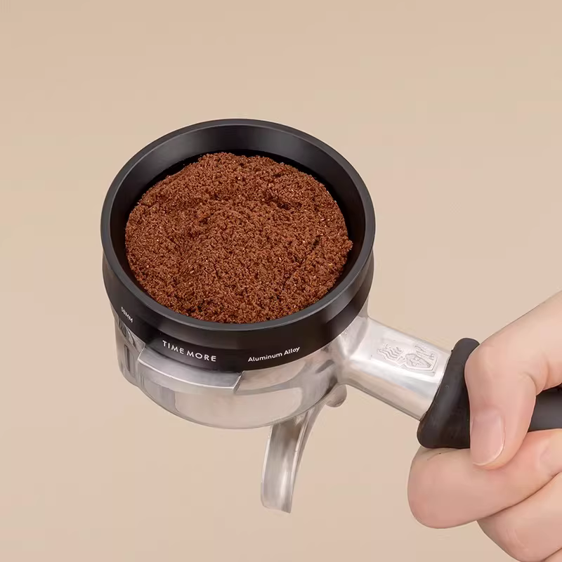 Vòng thu bột Taimo halo, bộ thu bột máy pha cà phê espresso, vòng phân phối, vòng ngoài chống bắn bột máy xay cà phê 58mm