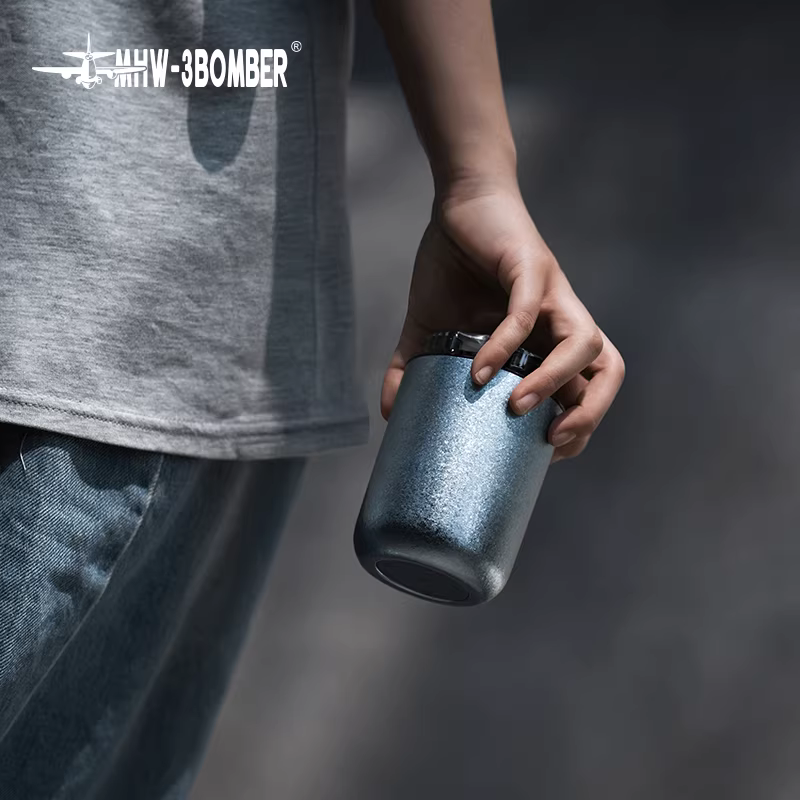 Bomber MHW cốc cách nhiệt bằng titan nguyên chất cốc du lịch cốc cà phê cốc nước nam cốc titan cốc nước lạnh di động gắn trên xe hơi của phụ nữ