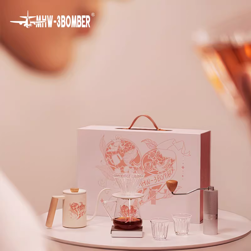 [Lựa chọn quà tặng] Bộ quà tặng bình pha cà phê thủ công Bomber MHW với bộ lọc và bộ bình chia sẻ