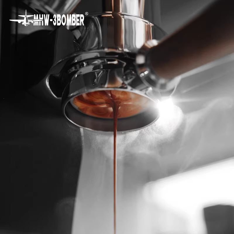 Bát đựng bột titan nguyên chất Bomber MHW Bát đựng bột cà phê chính xác của Ý Bộ lọc chiết xuất 58mm kháng khuẩn không mùi VST