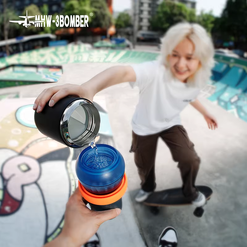 Cốc lọc cà phê kiểu bomber MHW, cốc lọc cà phê ngoài trời, ấm pha cà phê kiểu pour-over, đế lọc bánh phẳng, giá đỡ lọc cà phê, bộ lọc nhỏ giọt