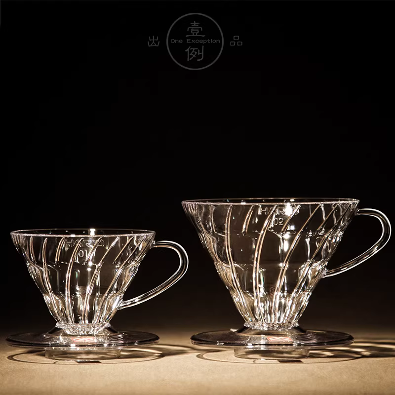 HARIO Cổ điển Nhật Bản V60 cốc lọc cà phê pha thủ công hình nón cốc lọc nhựa đặc sản cà phê nhỏ giọt cốc lọc VD