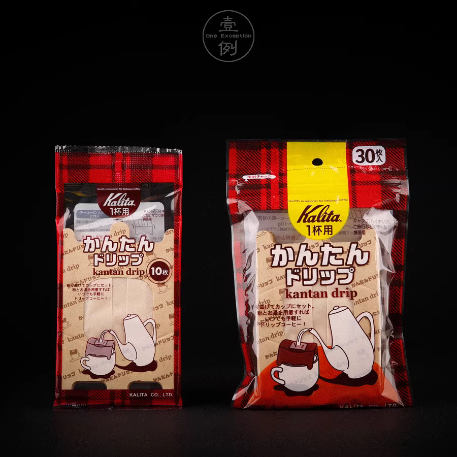 Giấy lọc cà phê nhỏ giọt thủ công Kalita Nhật Bản, túi lọc nhỏ giọt di động, 10/30 chiếc