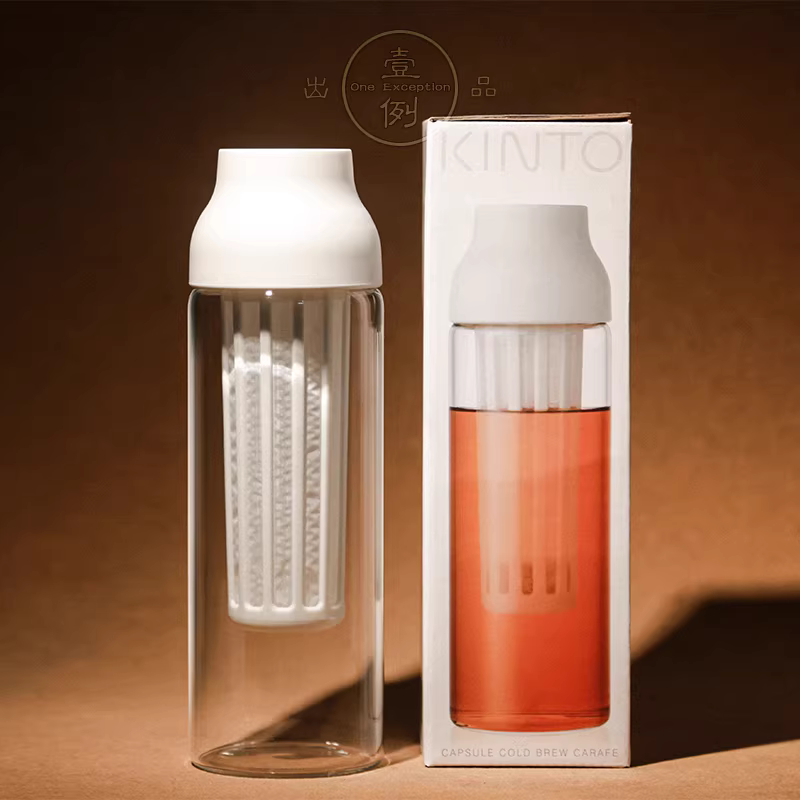 Bình pha cà phê lạnh KINTO Nhật Bản, bình thủy tinh chịu nhiệt, bình pha trà lạnh, bình pha cà phê đá, Taimo hero