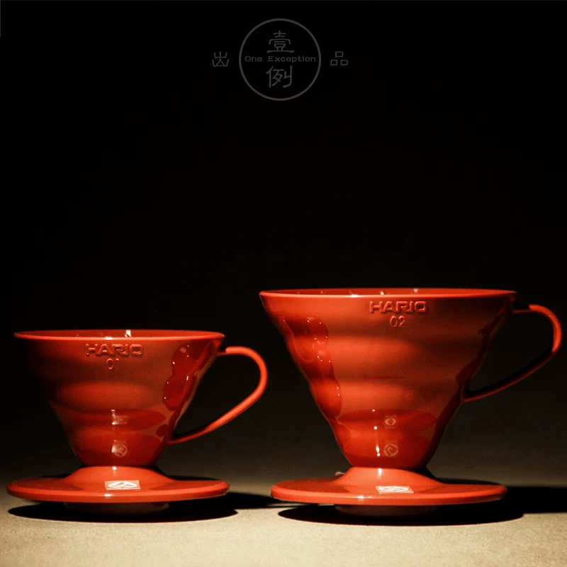 HARIO Cổ điển Nhật Bản V60 cốc lọc cà phê pha thủ công hình nón cốc lọc nhựa đặc sản cà phê nhỏ giọt cốc lọc VD