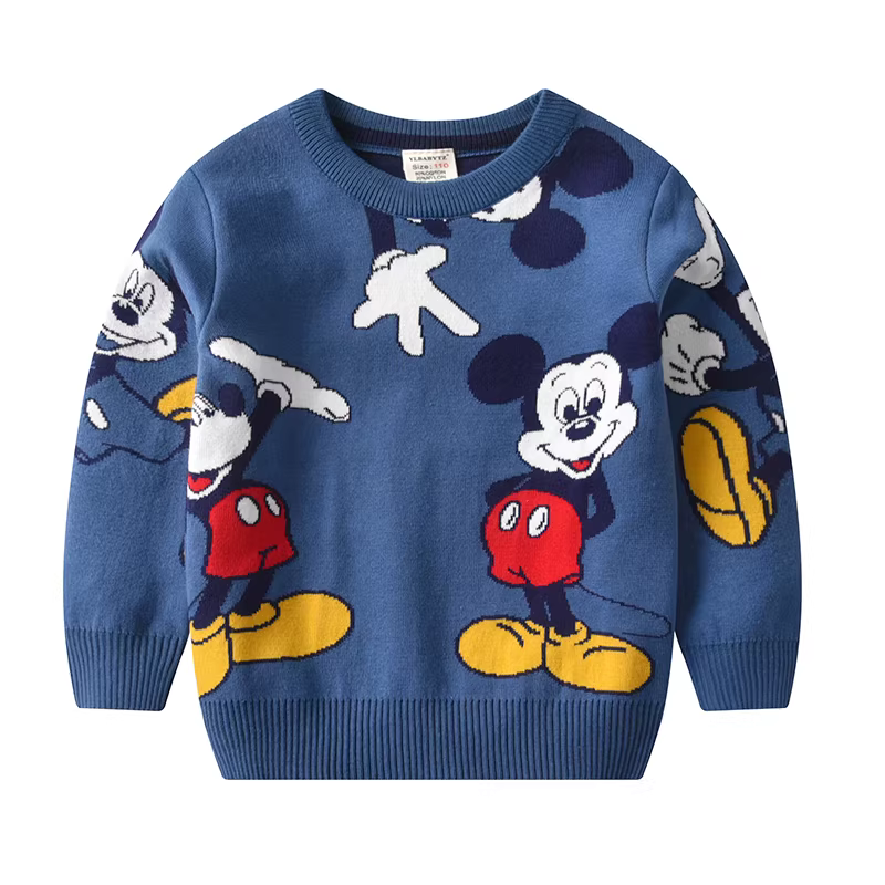 Áo len chui đầu bé trai mùa xuân đông 2025 kiểu mới, áo len trẻ em, áo bé trai thời trang