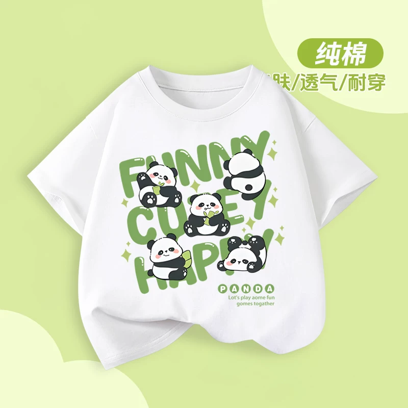 Áo thun bé trai tay ngắn hè 2025 mẫu mới chất liệu cotton 100% kiểu dáng rộng rãi mặc hè cho trẻ lớn quần áo trẻ em