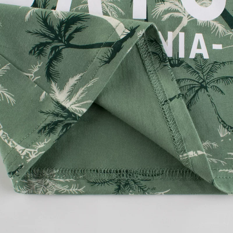 Áo thun bé trai cotton 100% cổ tròn tay ngắn mùa hè 2025 phong cách Hàn Quốc, thời trang trẻ em, áo bé mặc thường ngày