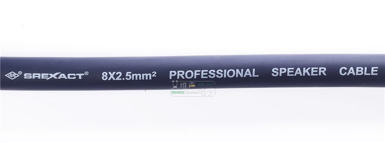 Dây loa âm thanh di động ngoài trời hiệu suất cao Risheng Engineering 8x2.5, dây đồng không oxy, dàn loa line array, OFC