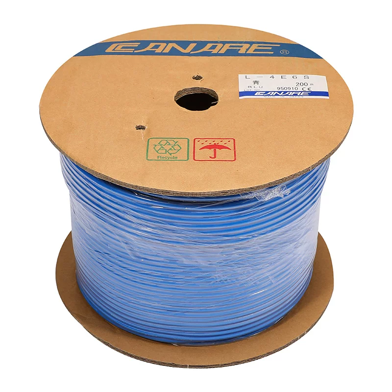 Cáp micro bọc lưới bốn lõi CANARE L-4E6S Cáp tín hiệu âm thanh 4 lõi CANARE