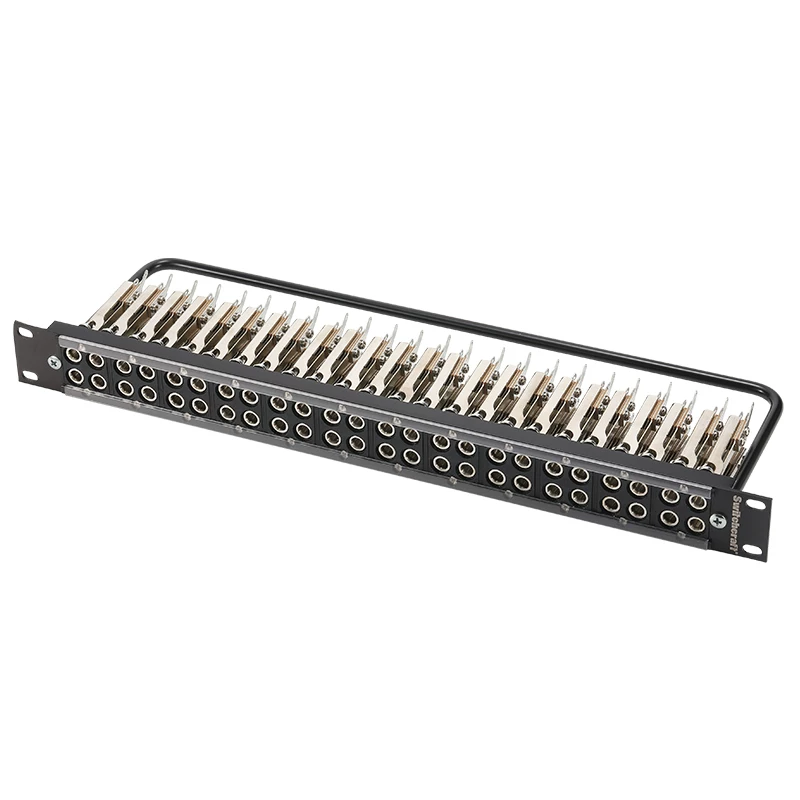 Switchcraft chính hãng 24 chiều 48 cổng MT jack MT48FNX bảng vá âm thanh giá đỡ vá