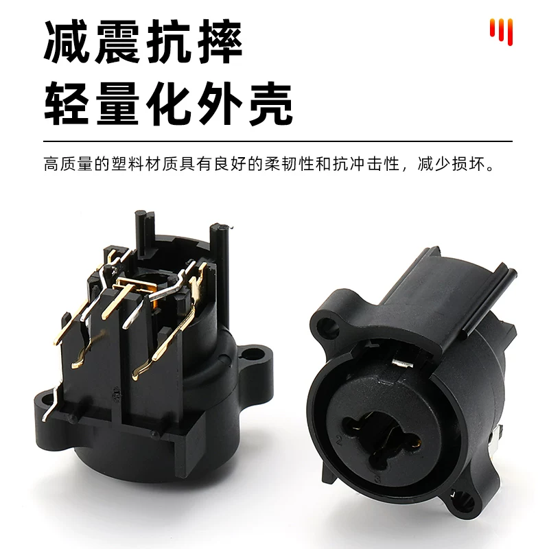 AVSSZ kết hợp ổ cắm âm thanh đa năng kết hợp đầu nối XLR nữ kết hợp giao diện micro 6,5mm bảng mạch hàn PCB