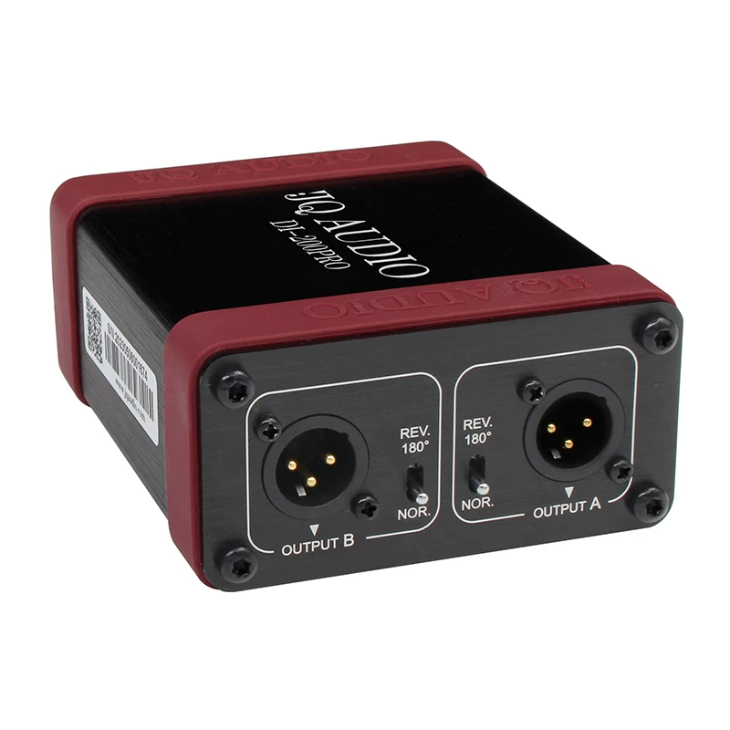 Hộp chuyển đổi âm thanh stereo DI, chuyển đổi không cân bằng sang cân bằng, hộp DI hai kênh, biểu diễn sân khấu, ban nhạc
