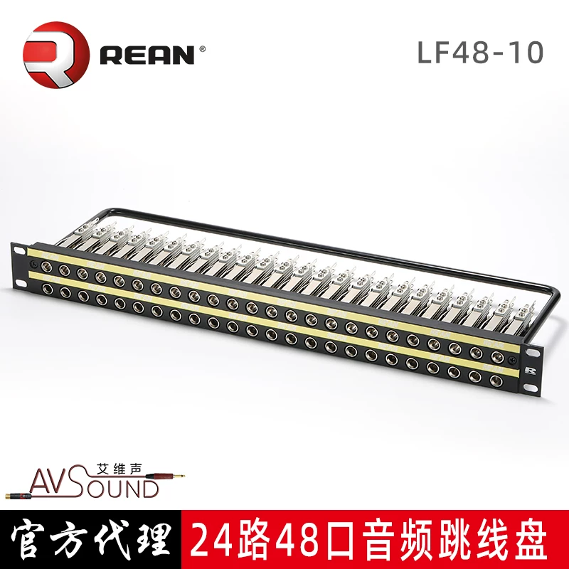 Bảng kết nối âm thanh NEUTRIK REAN 24 đường 48 cổng, đầu nối chuẩn TB hàn, model LF48-10