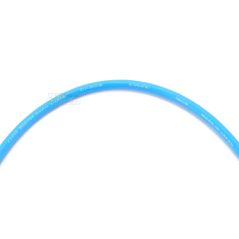 Tháo rời dây tín hiệu cáp âm thanh kỹ thuật số di động AES cấp phát thanh CANARE DA202, 110 ohm.