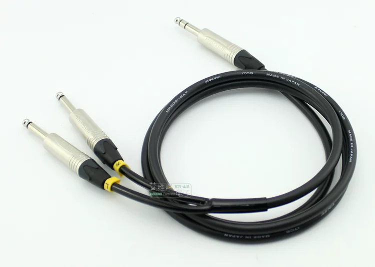 Cáp thành phẩm tự làm được nhập khẩu, Jianaimi MR202-2AT hai kênh 6.35 một đến hai NP3X ba lõi lớn 2X