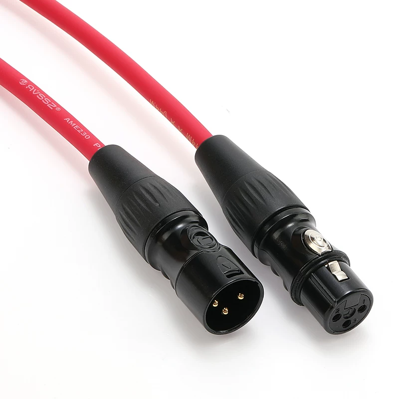 Cáp micro cân bằng XLR mạ vàng REAN của NEUTRIK Cáp nối dài XLR nam sang nữ