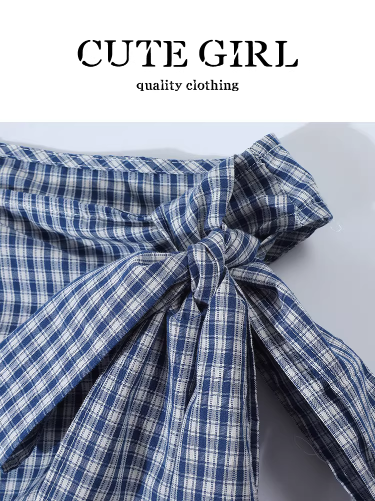 Áo sơ mi không tay thắt nơ kẻ sọc phong cách Hàn Quốc dành cho nữ, thiết kế mùa hè, dáng ôm, áo đa năng