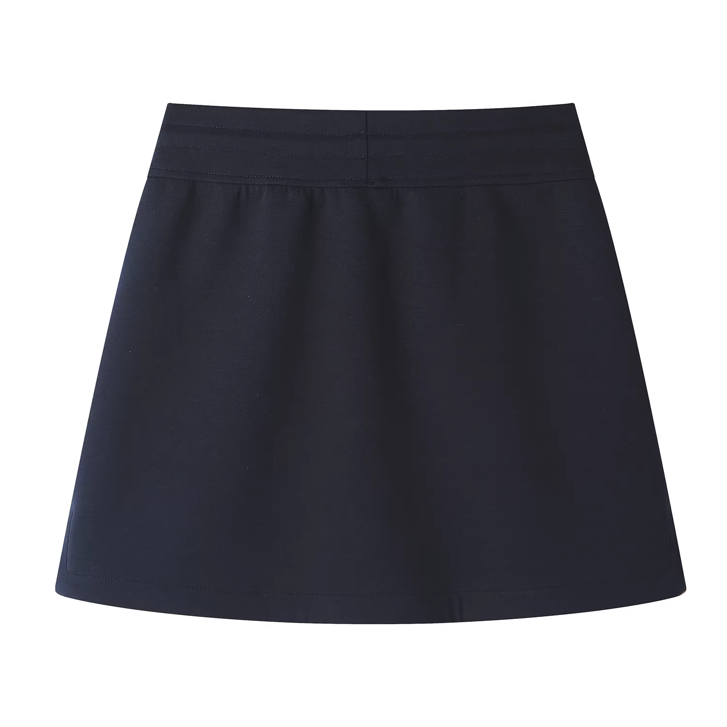 Váy eo co giãn thể thao phong cách Hàn Quốc dành cho nữ, váy ngắn ôm hông đa năng mùa xuân dành cho người nhỏ nhắn.