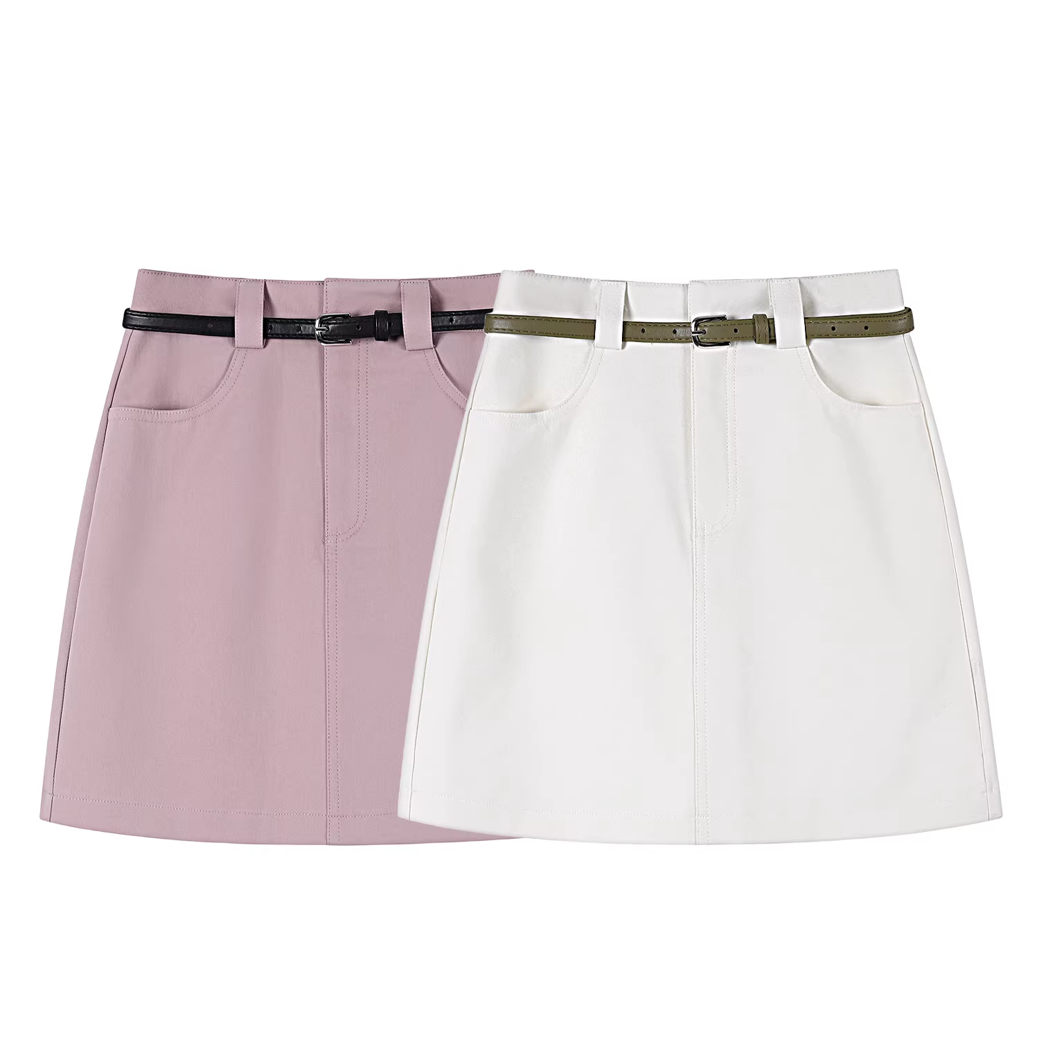 Váy ngắn ôm dáng chữ A kiểu mới hè 2025 dành cho nữ, màu đen, thương hiệu CuteGirl