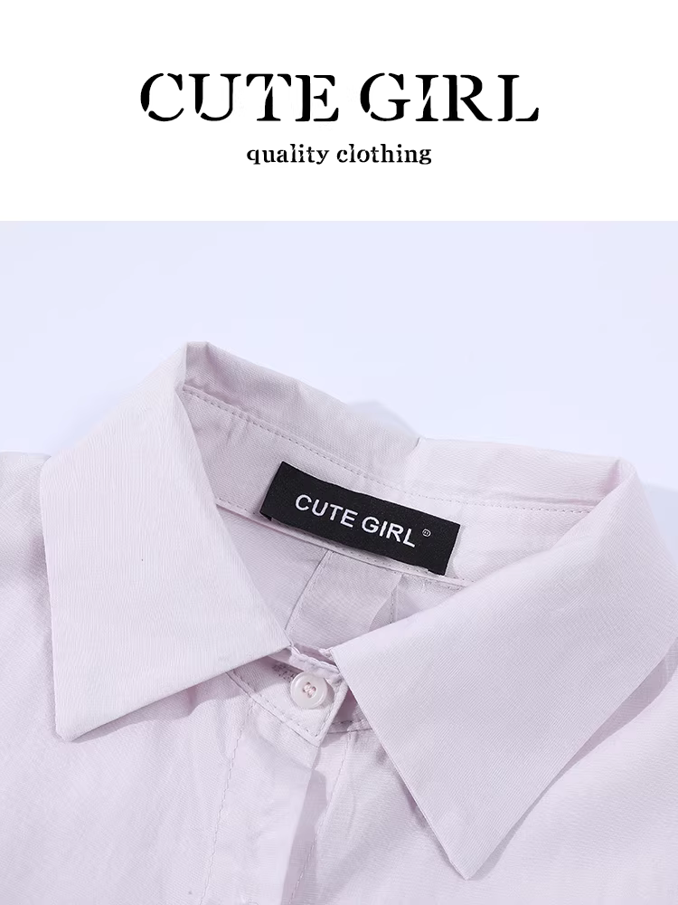 Áo chống nắng màu tím phong cách Hàn Quốc dễ thương dành cho nữ, trang phục mặc trong mùa hè với bộ hai mảnh áo ba lỗ