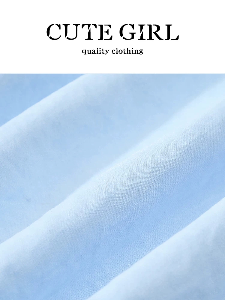 CuteGirl phong cách preppy áo sơ mi cổ polo màu xanh áo vest dệt kim mùa thu dành cho nữ dáng rộng giản dị đa năng phù hợp với lứa tuổi giảm tuổi tác