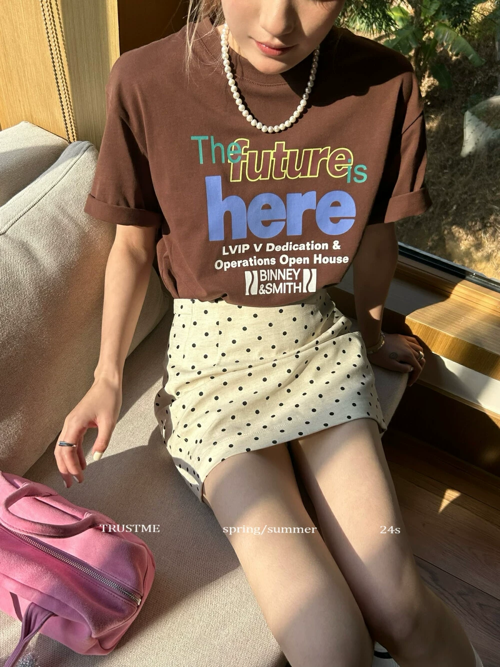 Váy ngắn chấm bi kiểu Pháp cổ điển, váy midi đen dành cho nữ, thiết kế mùa xuân hè, kiểu dáng độc đáo, cạp cao, ôm sát dáng chữ A