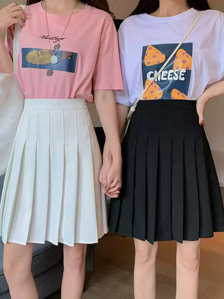 Váy dài dáng dài dành cho nữ, cỡ lớn mùa hè, lưng cao, thon gọn, dáng quả lê, váy midi, váy xếp ly chữ A màu xám.