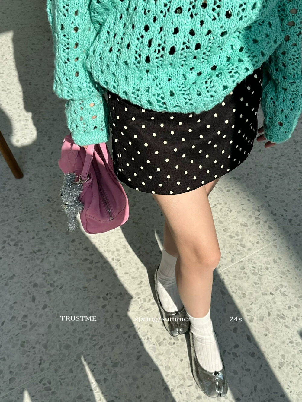 Váy ngắn chấm bi kiểu Pháp cổ điển, váy midi đen dành cho nữ, thiết kế mùa xuân hè, kiểu dáng độc đáo, cạp cao, ôm sát dáng chữ A