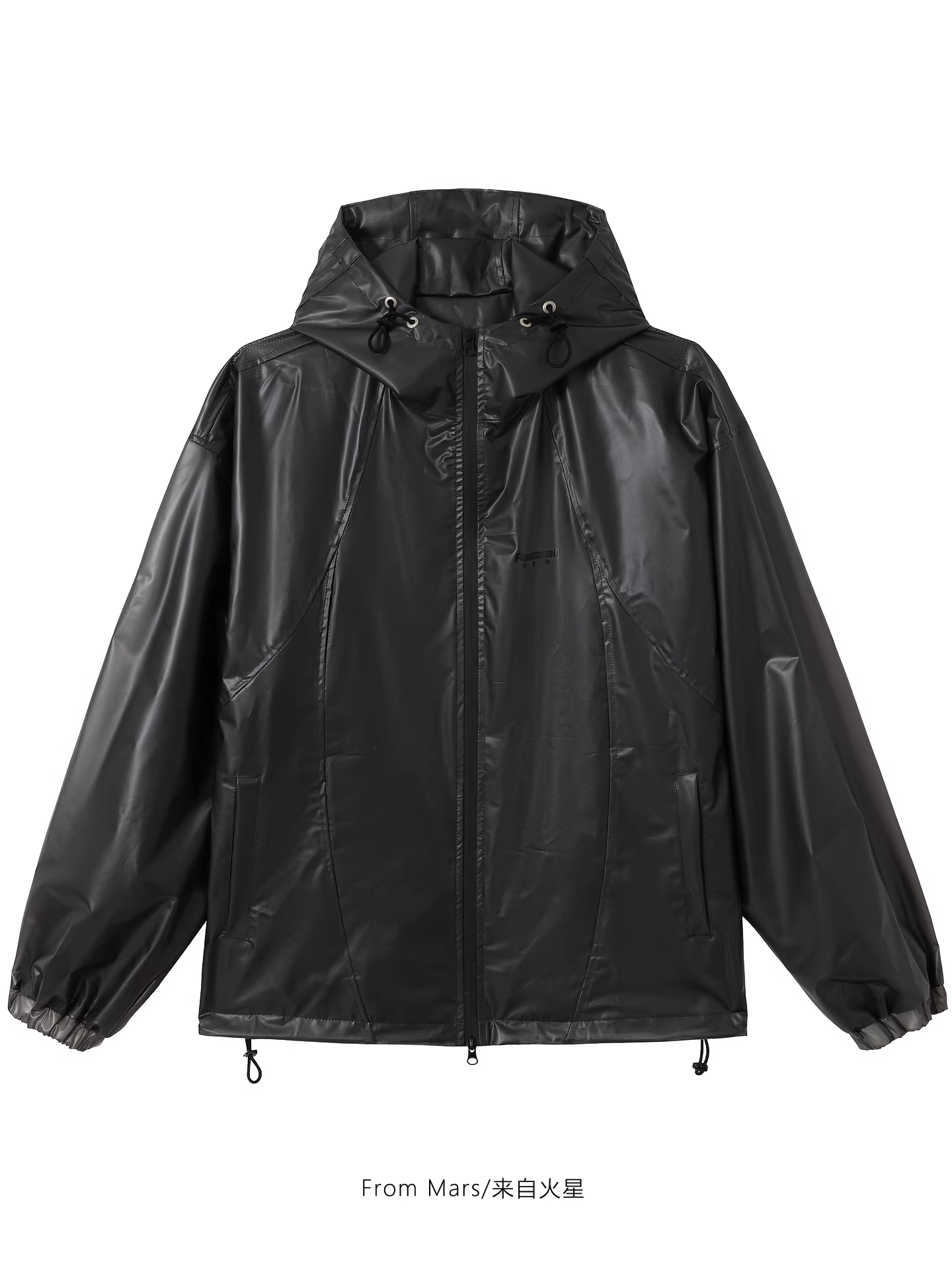 Áo khoác có mũ trùm đầu chống thấm nước From Mars Rejuvenation