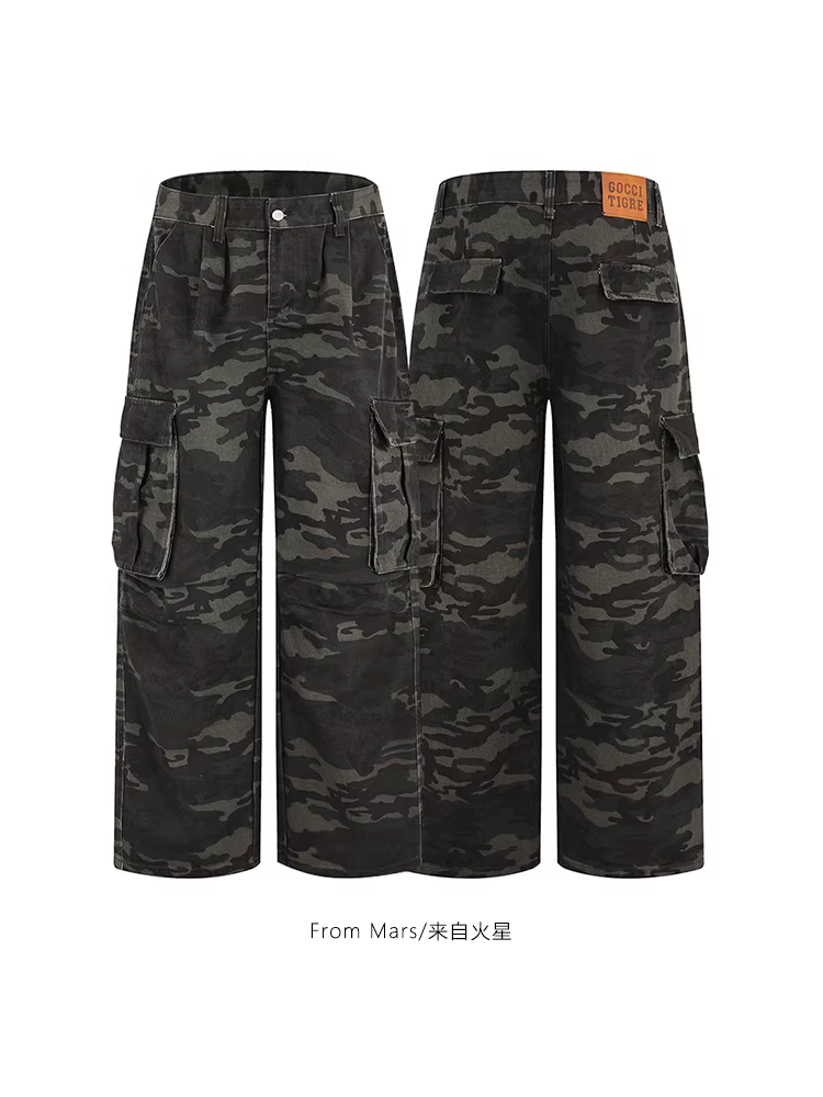 Từ Mars trở thành một xu hướng của quá khứ Quần ống rộng dáng rộng phong cách đường phố kiểu Mỹ dành cho cặp đôi quần dài BF