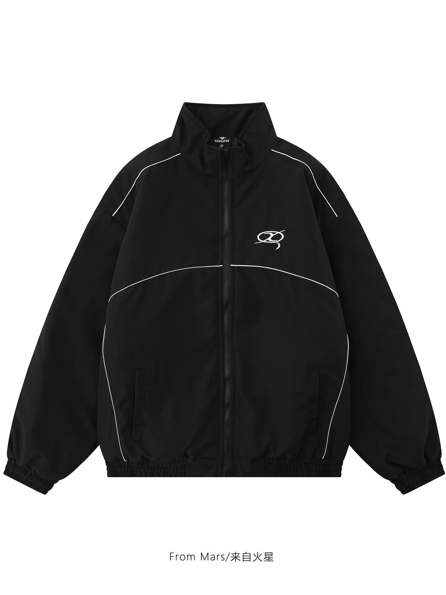 Từ sao Hỏa Đám đông đang tăng lên, áo khoác cotton tương phản theo phong cách cổ điển