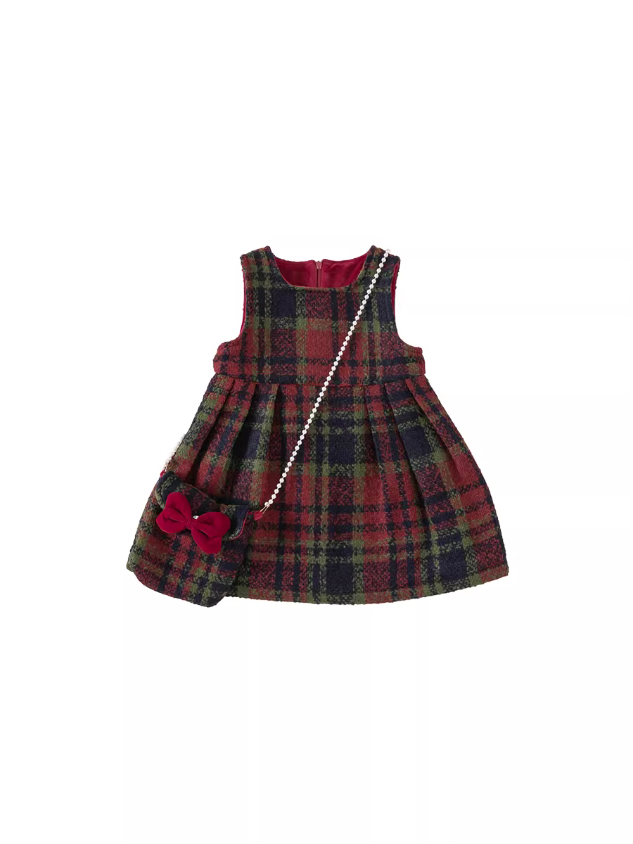 Váy bé gái, váy dạ hội bé gái một tuổi, váy trẻ em xuân thu, váy công chúa bé gái kiểu mới mùa thu 2025, thời trang