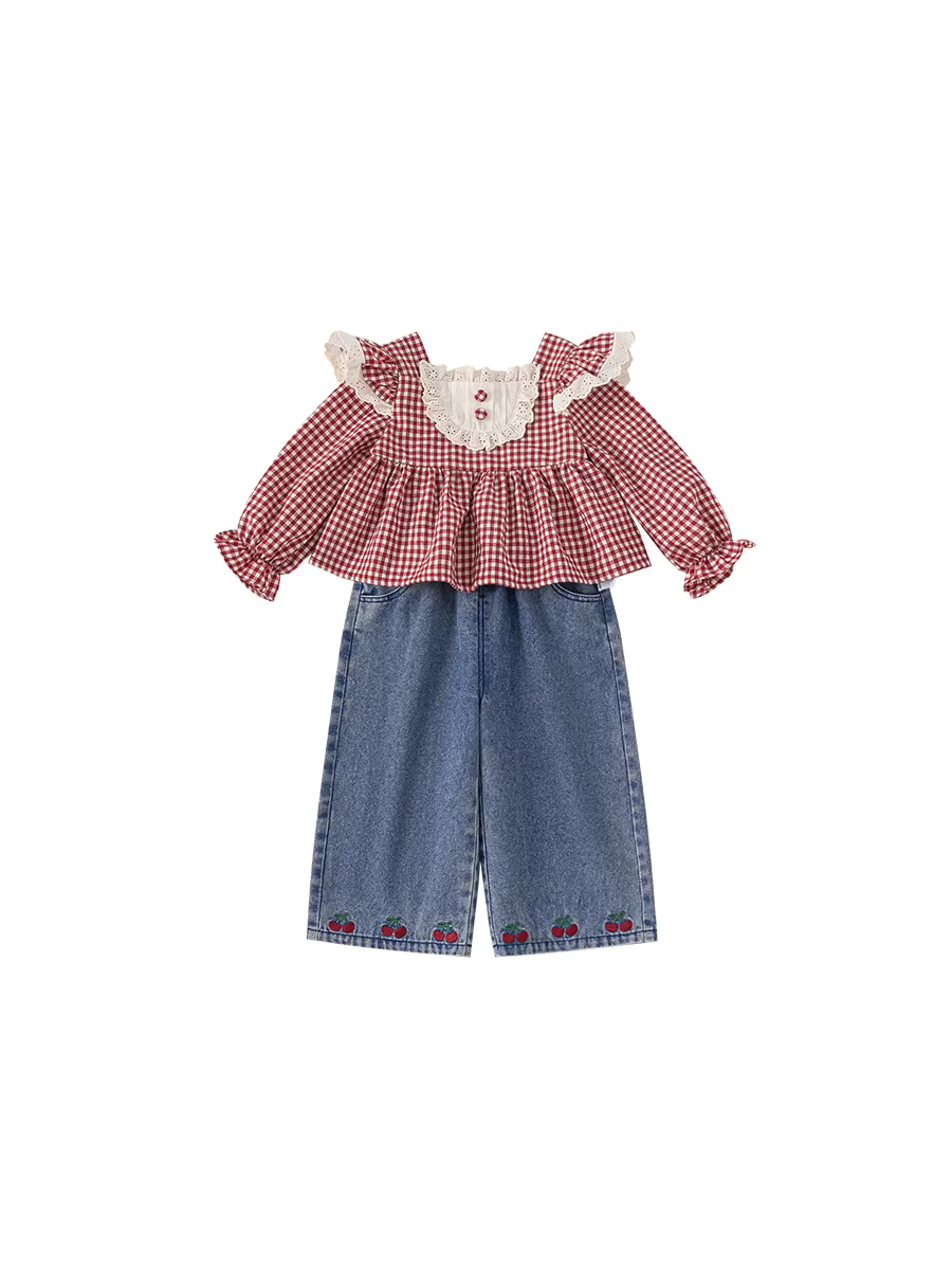 Quần áo thu đông bé gái 2025 kiểu mới, trang phục bé gái đầu thu thời trang, quần áo trẻ em, thời trang trẻ em, quần áo bé gái, phong cách thu đông hợp xu hướng