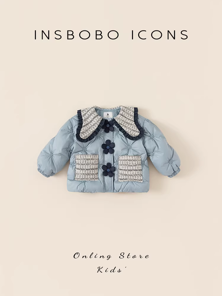 Áo khoác phao bé gái mùa đông 2025 kiểu mới áo khoác phao trẻ em áo khoác phao bé gái áo khoác mùa đông bé gái thời trang hợp xu hướng