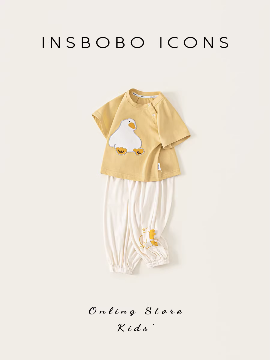 Bộ đồ thu đông INSbobo cho bé sơ sinh, quần áo trẻ sơ sinh 2025, trang phục mùa thu sớm, bộ hai mảnh thời trang cho trẻ sơ sinh và trẻ mới biết đi, quần áo trẻ em hợp xu hướng